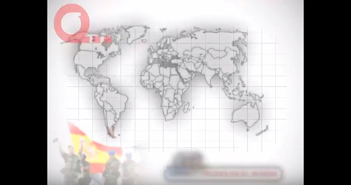 Tropas en el mundo - Animación Interactiva